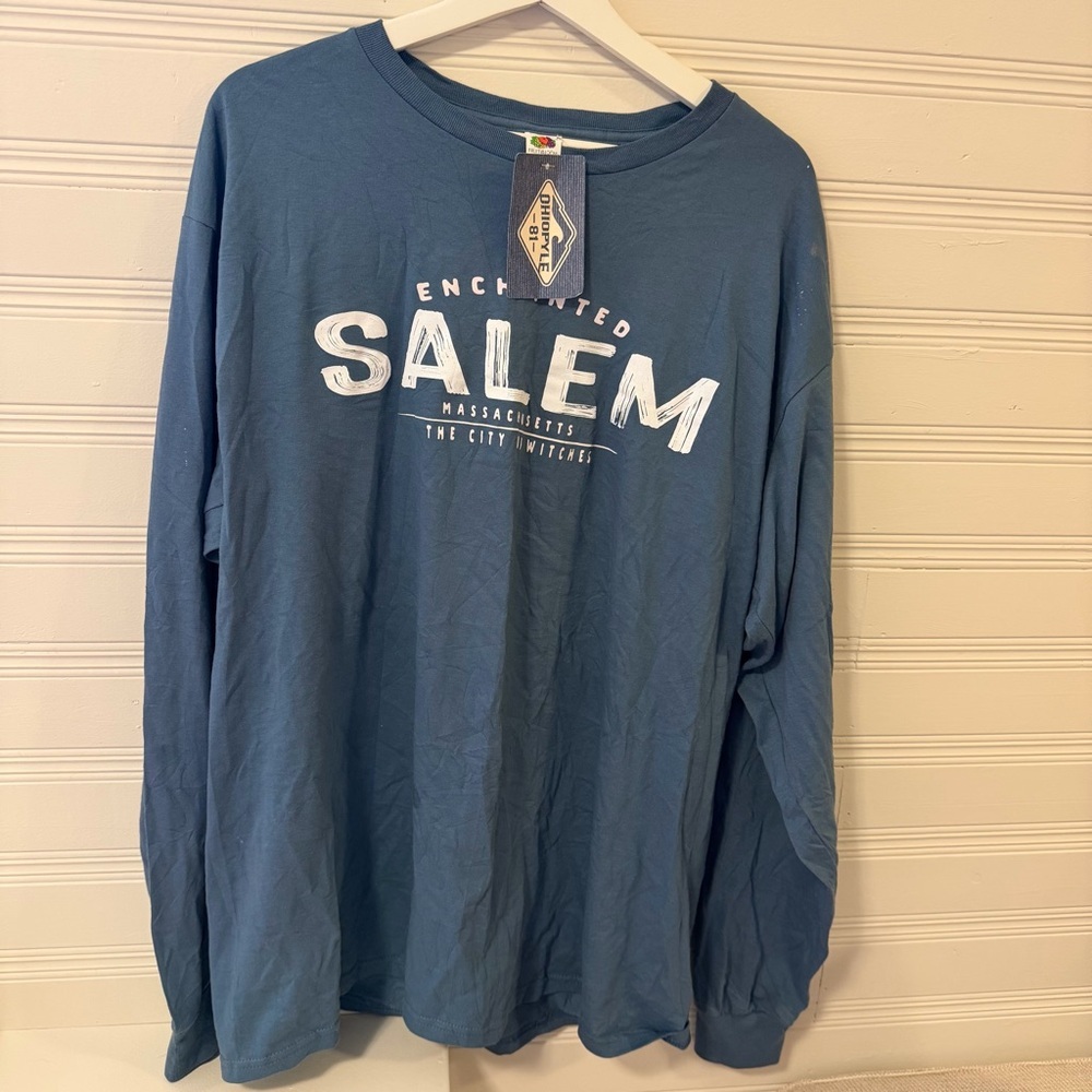 Ohiopyle81 Enchanted Salem Long Sleeve T-Shirt – Salem MA – Size